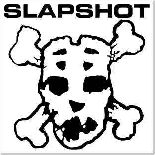 Slapshot Black Logo Posters and Art
